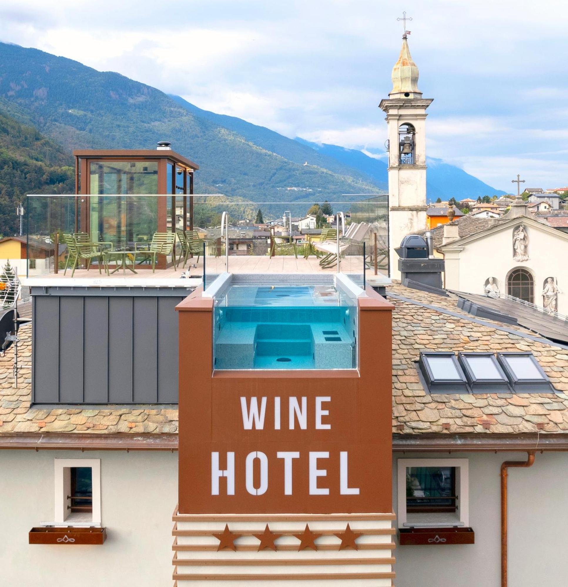 Wine Hotel San Carlo - Relais & Spa - Boutique Hotel Chiuro Dış mekan fotoğraf