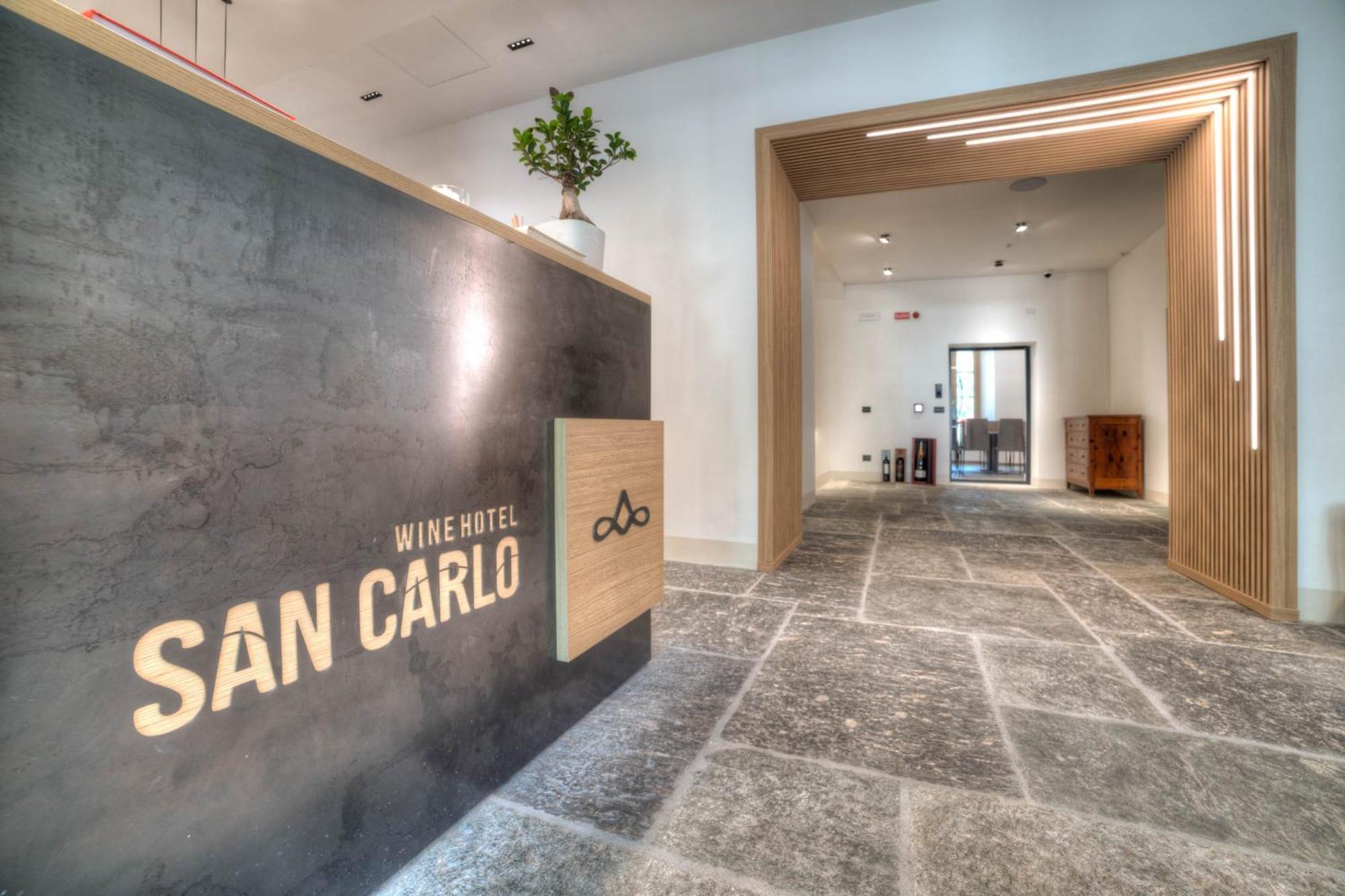 Wine Hotel San Carlo - Relais & Spa - Boutique Hotel Chiuro Dış mekan fotoğraf